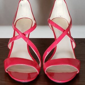New Nine West Patent Leather Pink Heels